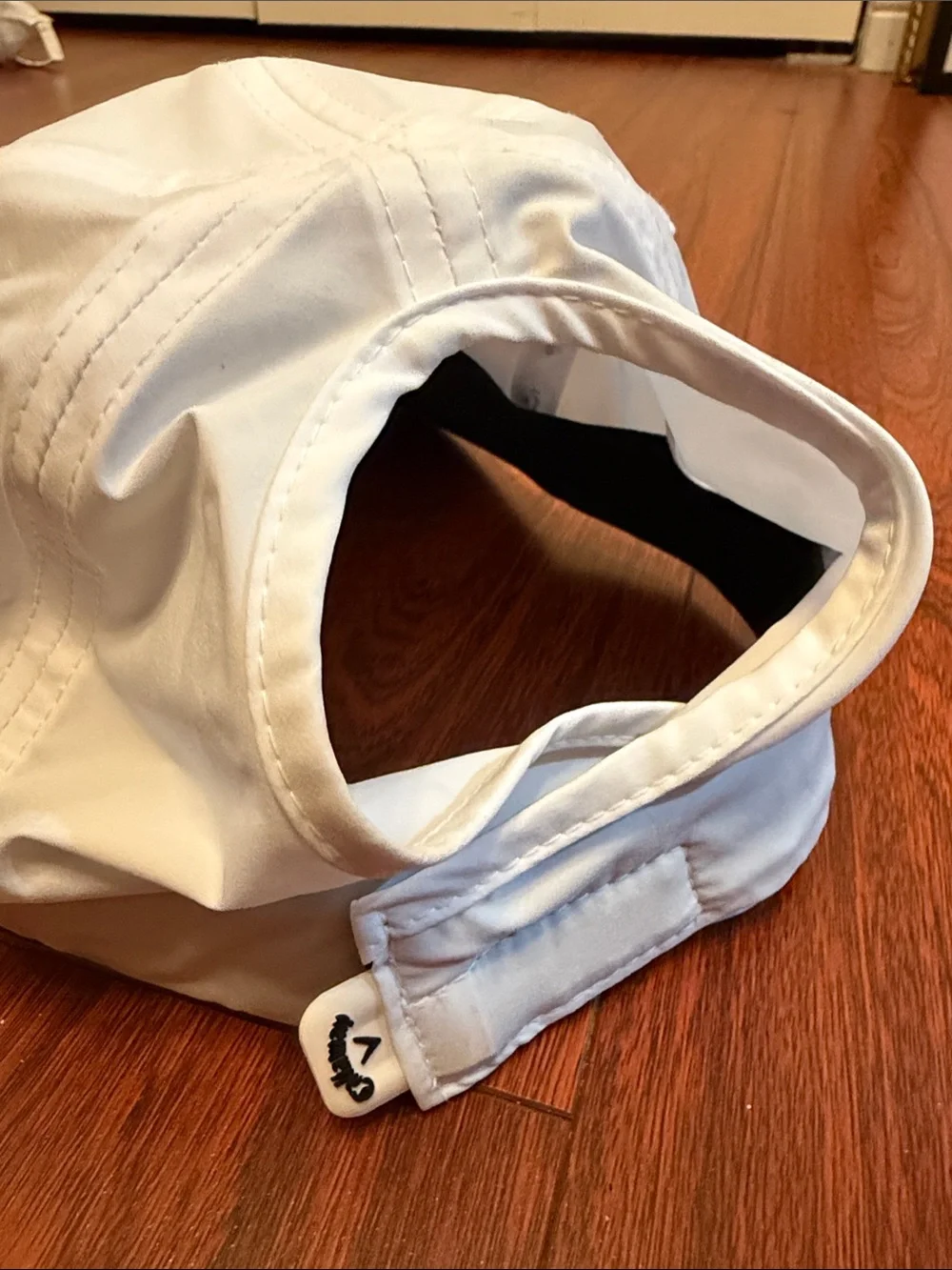 Callaway by Ponyflow White Cap with Black Logo